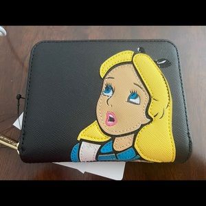 LOUNGEFLY DISNEY ALICE IN WONDERLAND WALLET